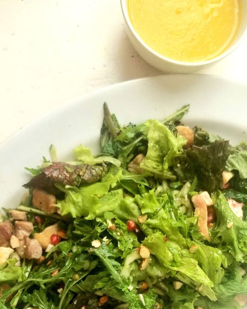 Receta Ensalada de hojas verdes Recetas Argentinas