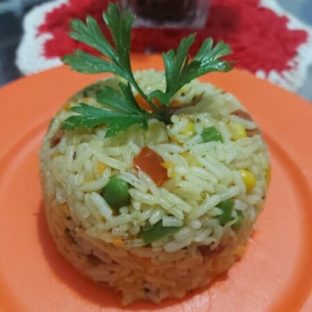 Receta de arroz primavera