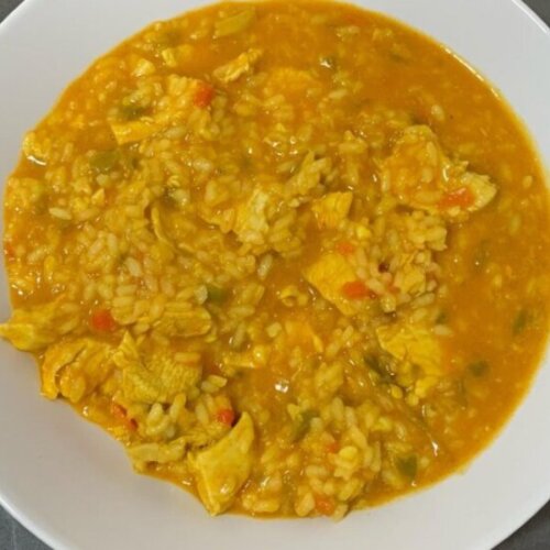 Receta de arroz al curry