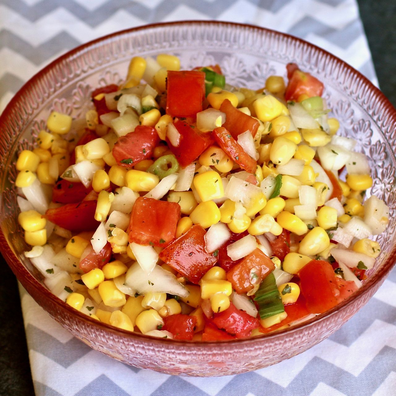 Receta De Ensalada De Tomate Y Choclo - Receta De Argentina